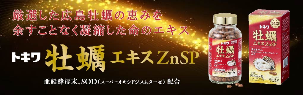 トキワ牡蠣エキスZnSP 540粒入り - 食品